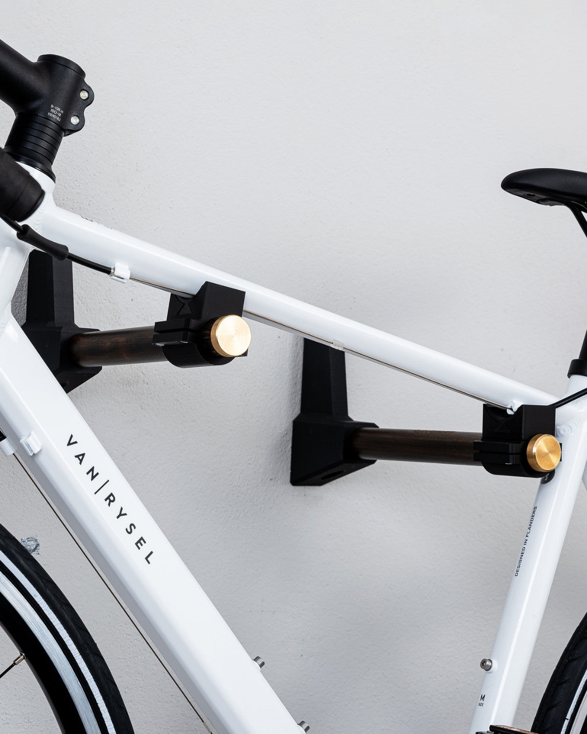 Fahrradständer an der Wand